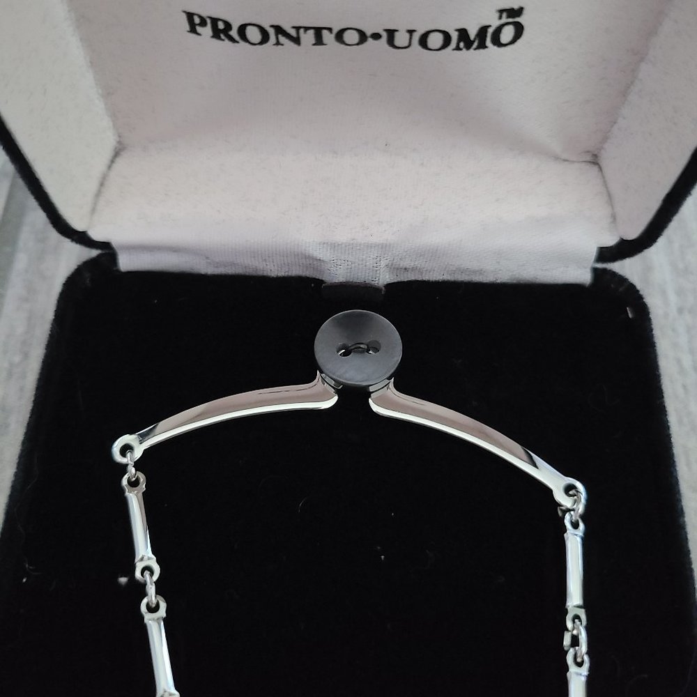🏷 3/$15 5/$20 NEW Tie clip Prono Uomo - Picture 2 of 4